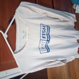 Under Armour Kids White Long Sleeve Shirt